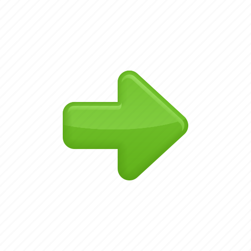 Arrow, direction, front, right icon - Download on Iconfinder