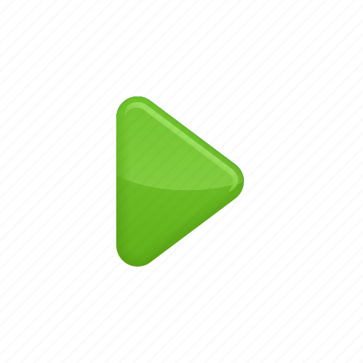 Arrow, front, multimedia, navigation, play, play button icon - Download on Iconfinder