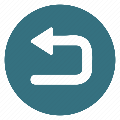 Arrow, direction, left, movement, return, sign, turn icon - Download on Iconfinder