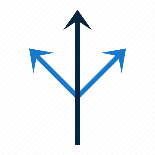 Arrow, arrows, direction, triple icon - Download on Iconfinder