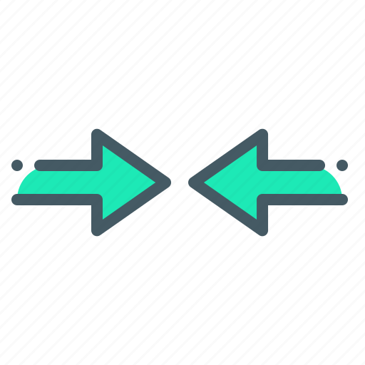 Arrow, arrows, opposite, towards icon - Download on Iconfinder
