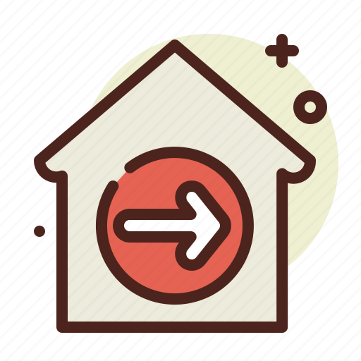 Direction, home, interface icon - Download on Iconfinder