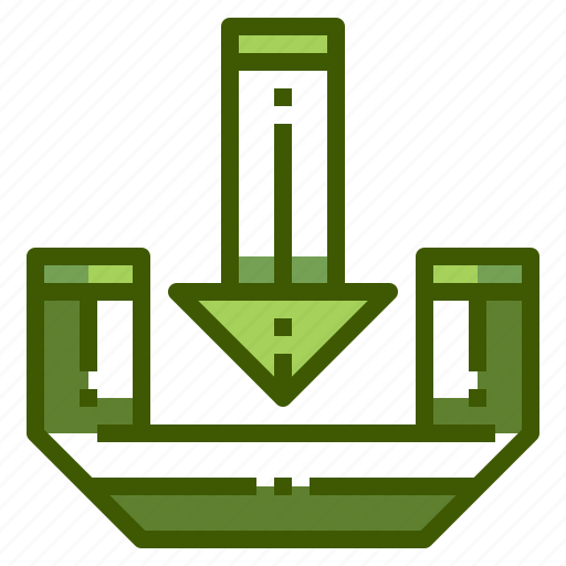 Arrow, down, sign, download icon - Download on Iconfinder