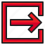arrow, arrows, squre, direction, exit 