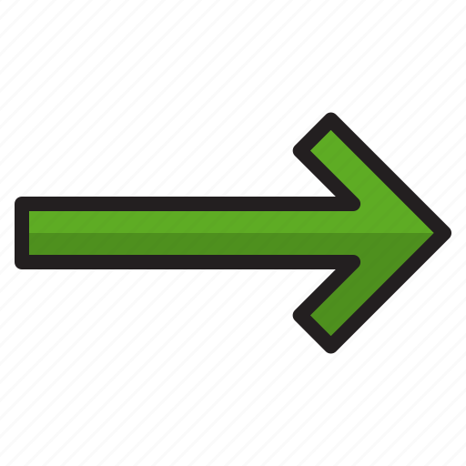 Arrows, arrow, direction, right, pointer icon - Download on Iconfinder