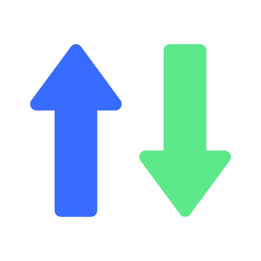 Up, down, arrows, direction, move icon - Free download