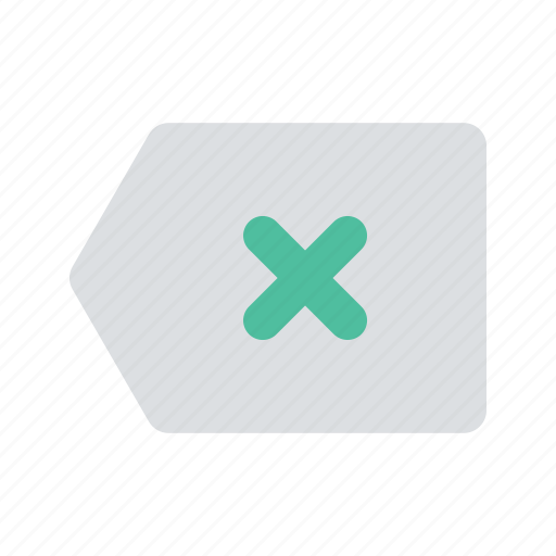 Arrow, cancel, direction, left, move, pointer, navigation icon - Download on Iconfinder