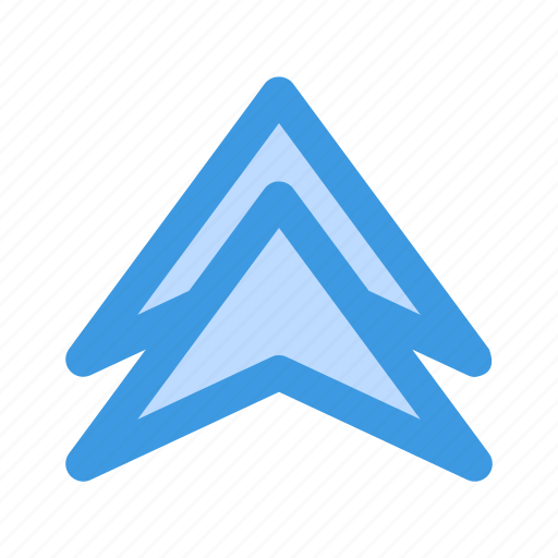 Arrow, arrows, direction, sign, top, up, upward arrow icon - Download on Iconfinder