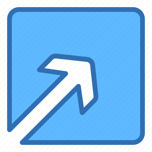 Arrow, up, corner, inside icon - Download on Iconfinder