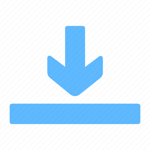 Arrow, down, download, finish icon - Download on Iconfinder