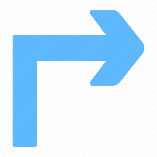 Arrow, right, turn icon - Download on Iconfinder