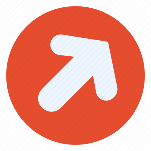 Arrow, right, sign, up icon - Download on Iconfinder
