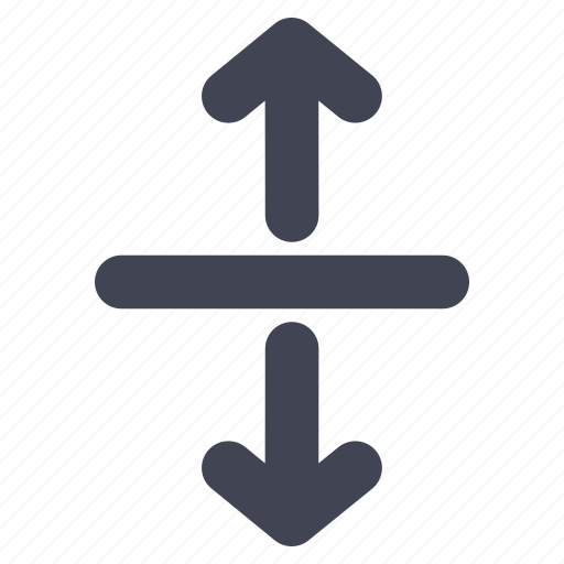 Arrow, down, line, up, arrows, direction icon - Download on Iconfinder