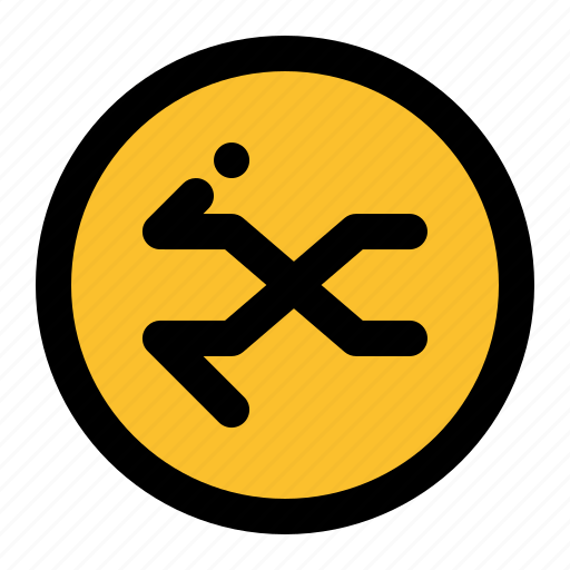 Shuffle, random, arrow, multimedia icon - Download on Iconfinder