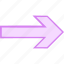 arrow icon, arrow symbol, right, right arrow, right direction 