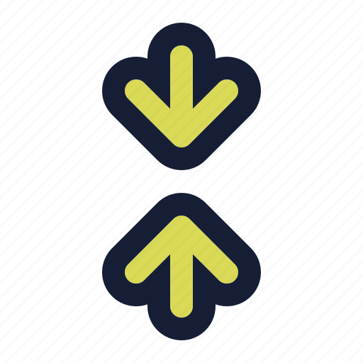 Arrow, arrows, direction, down, up icon - Download on Iconfinder