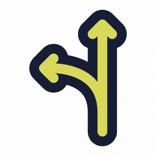 Arrow, arrows, direction, left, right, straight icon - Download on Iconfinder