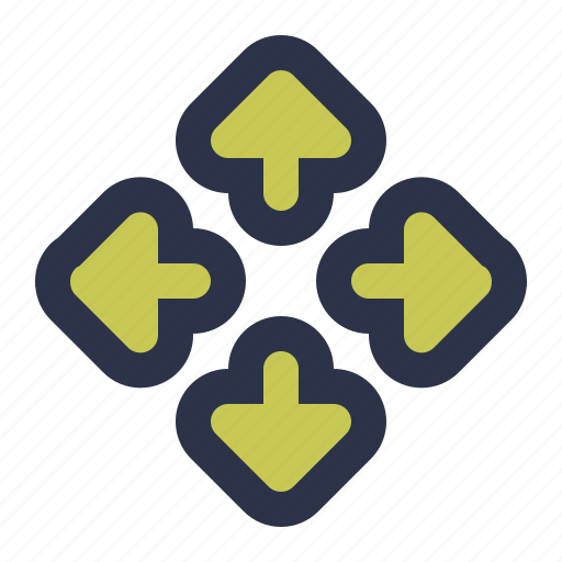 Arrow, arrows, display, navigation icon - Download on Iconfinder