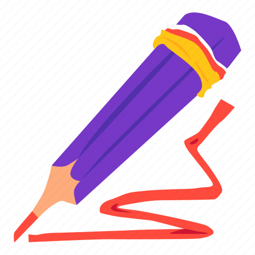 Pencil, paint, painting, art, stickers, sticker illustration - Download on Iconfinder