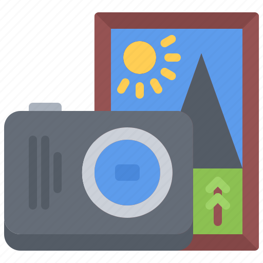Photo, camera, frame, art, artist, drawing icon - Download on Iconfinder