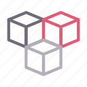 box, design, hexagone, rectangle, shape 