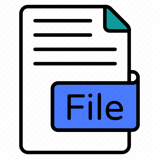 Format, file, folder, label icon - Download on Iconfinder