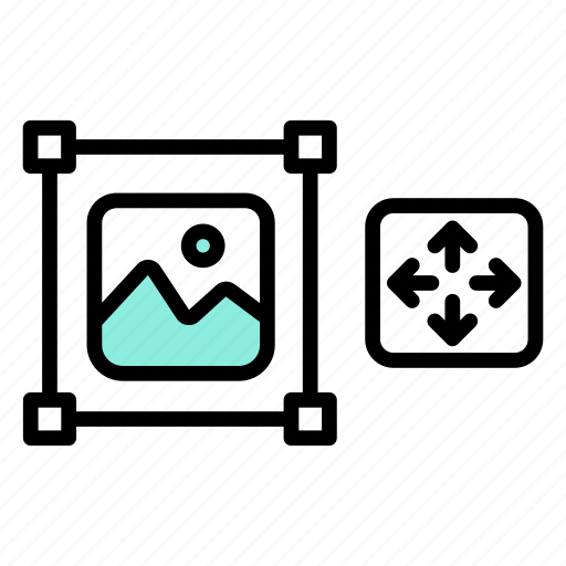 Art and design, move selection, move selector, four arrows, move, arrows, pointer icon - Download on Iconfinder
