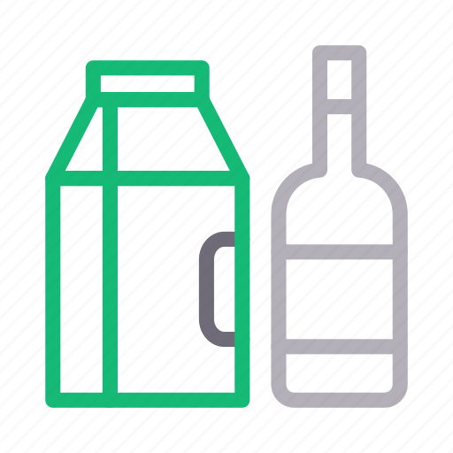 Bottle, drink, milk, pack, tetra icon - Download on Iconfinder