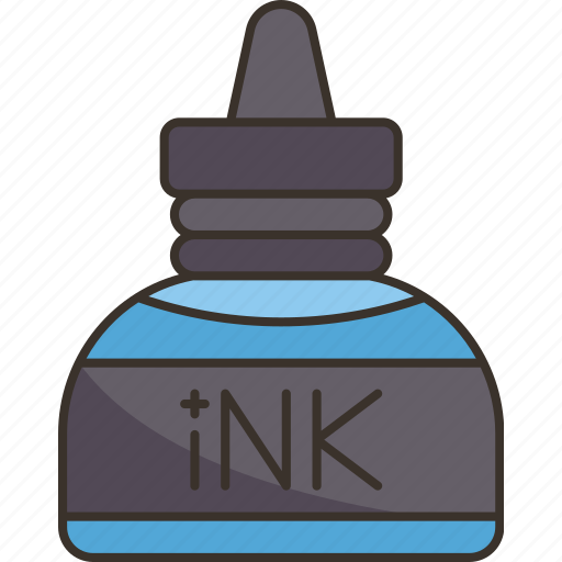 Ink, well, bottle, antique, design icon - Download on Iconfinder