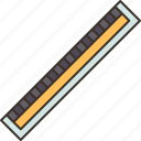 ruler, scale, measure, length, stationery