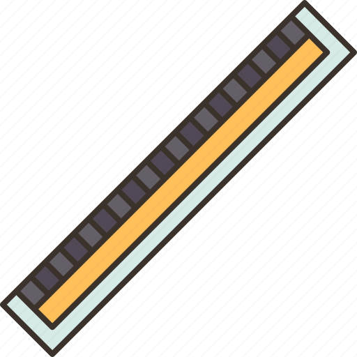 Ruler, scale, measure, length, stationery icon - Download on Iconfinder