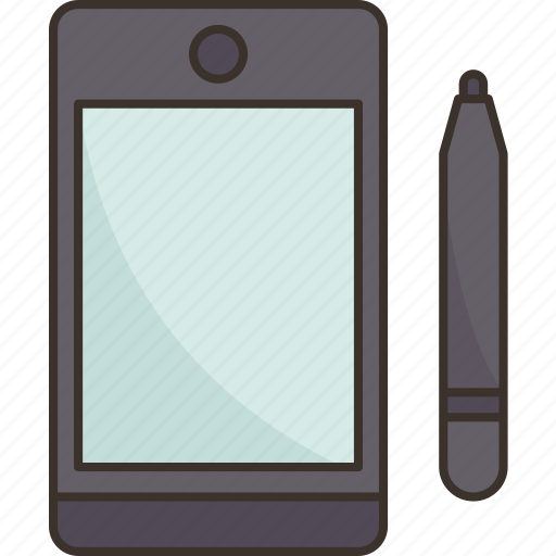 Writing, pad, drawing, tablet, illustration icon - Download on Iconfinder
