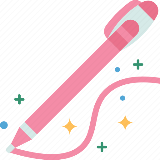 Glitter, pens, sparkle, sticky, crafts icon - Download on Iconfinder