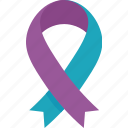 ribbon, rheumatoid, arthritis, awareness, charity