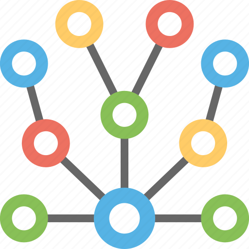 Network, network connection, network design, network molecular network structure, network tree icon - Download on Iconfinder