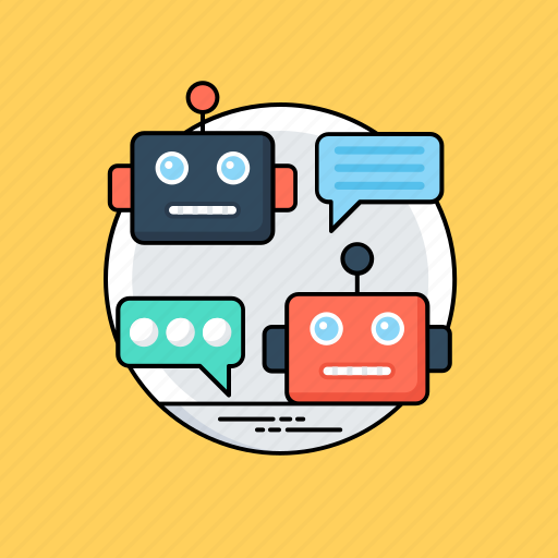 Artificial conversational entity, chat bot, chatbot, dialog system, talkboat icon - Download on Iconfinder