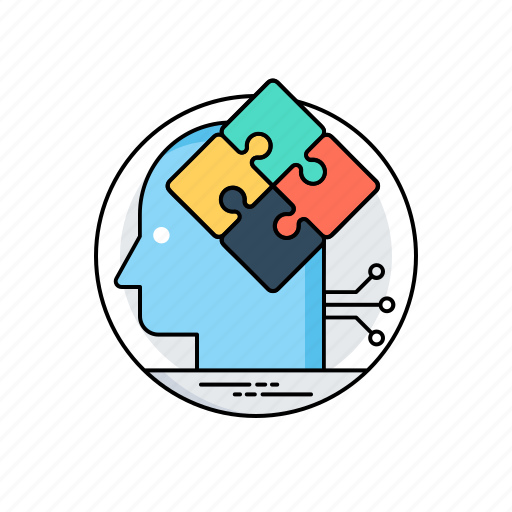 Brain puzzle, brainstorming, completing idea, decision making, problem solving icon - Download on Iconfinder