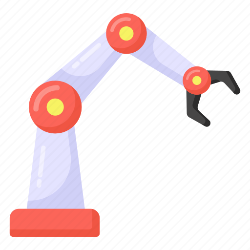 Hydraulic arm, robot technology, industrial arm, production robot, robotic arm icon - Download on Iconfinder