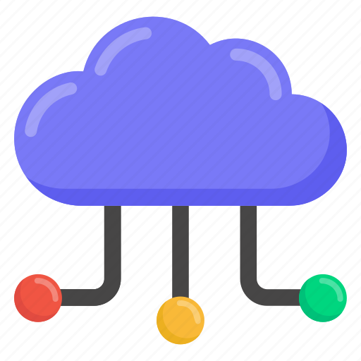 Cloud connections, cloud network, cloud computing, cloud technology, cloud nodes icon - Download on Iconfinder
