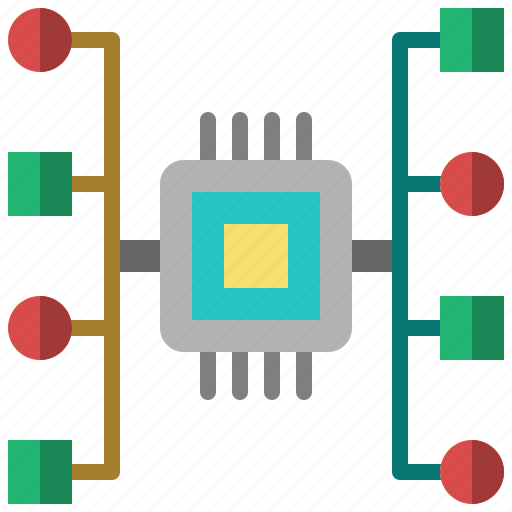 Algorithm, ic, chip, computer, hardware, category icon - Download on Iconfinder
