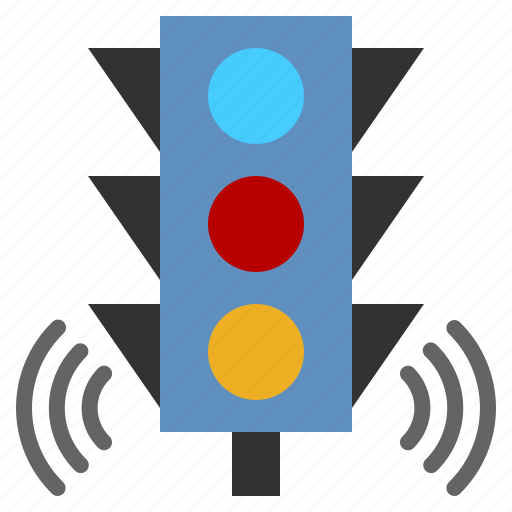 Smart traffic light, traffic light, road, smart city, artificial intelligence icon - Download on Iconfinder