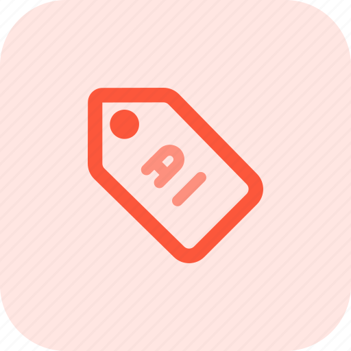 Label, technology, tag, ai icon - Download on Iconfinder