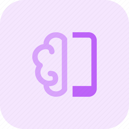 Brain, mobile, technology icon - Download on Iconfinder