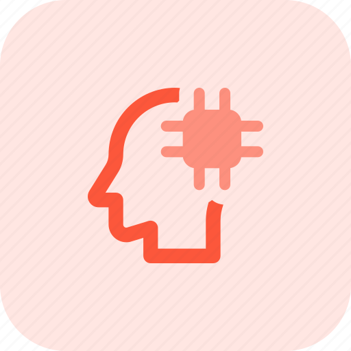 Head, processor, technology icon - Download on Iconfinder