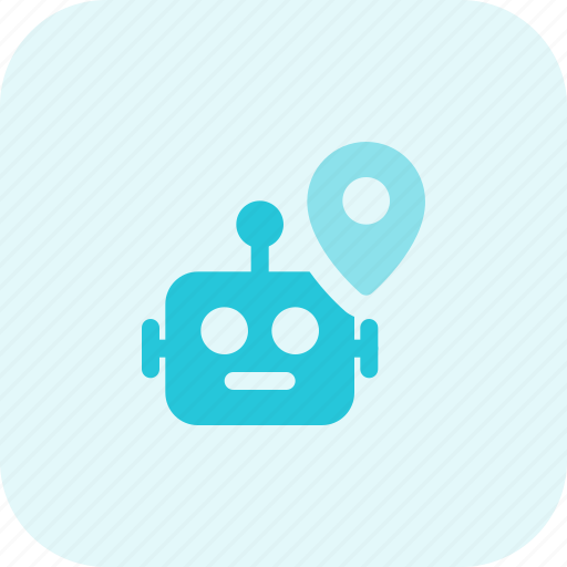 Location, robot, technology icon - Download on Iconfinder