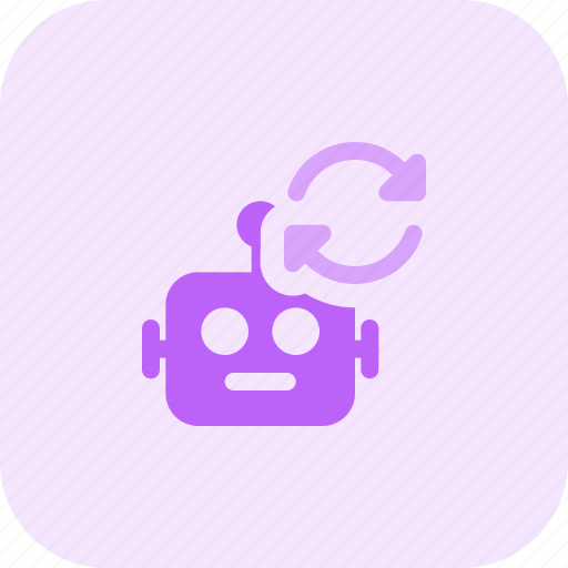 Repeat, robot, technology icon - Download on Iconfinder