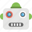 retro robot, robot face, robot face emoji, robot head, robotic emoji 