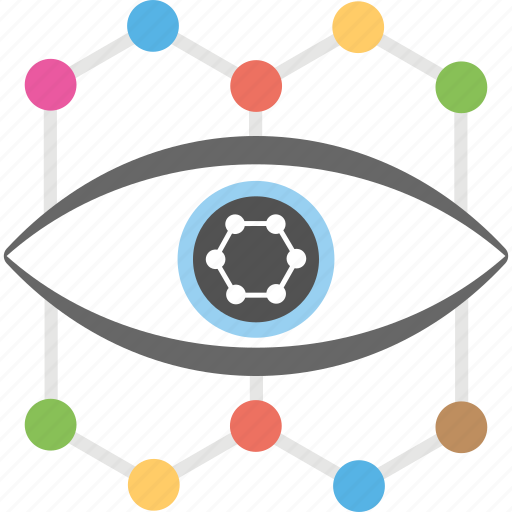 Cyber eye, cyber monitoring, cyber security concept, cybernetics, mechanical eye icon - Download on Iconfinder