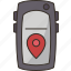 gps, location, navigate, geography, device 