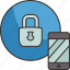 lock, smartphone, screen, privacy, security 